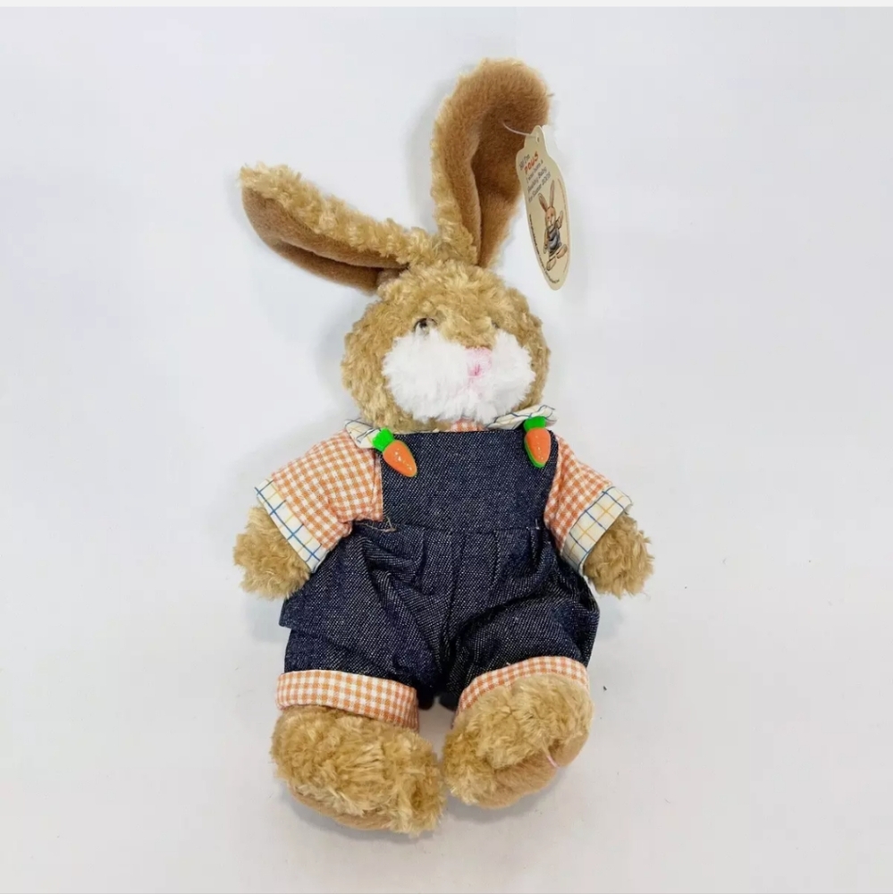 Vintage 2003 Plush Easter Bunny Rabbit "Paws" March Of Dimes Plushland